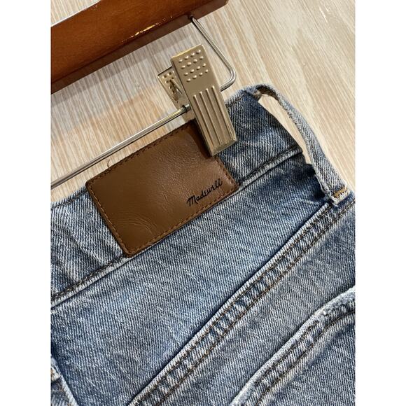 Madewell "The Perfect Vintage Crop Jean" Blue Jeans Size 24 Denim Distressed - Picture 6 of 8